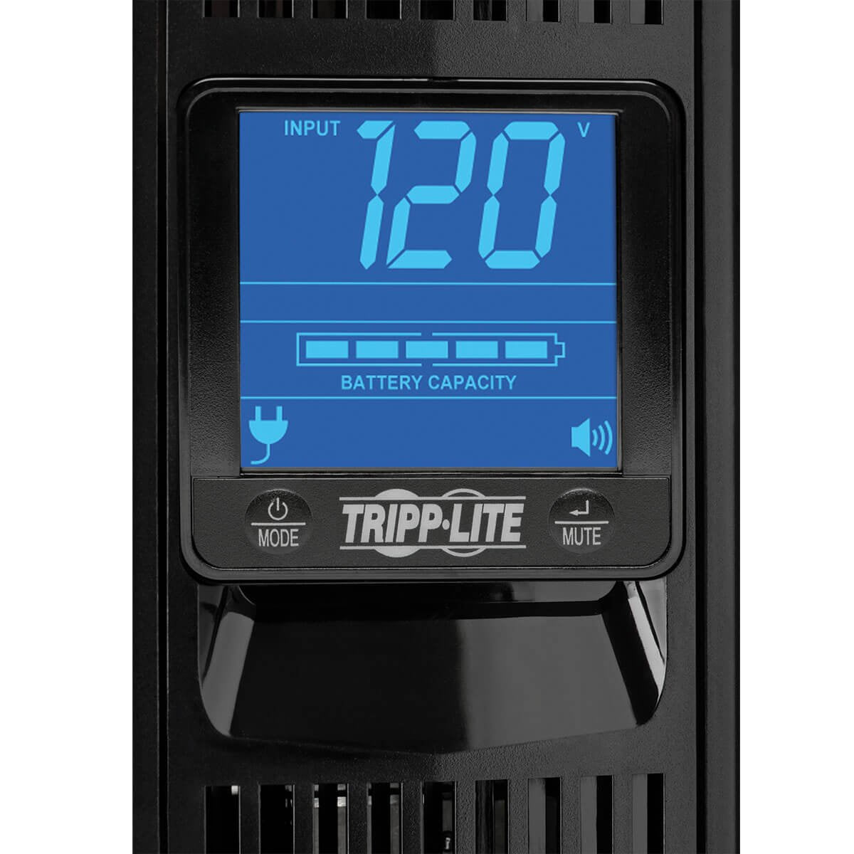 Tripp Lite 1200VA Smart UPS Battery Back Up, 700W Rack-Mount/Tower, 8 Outlets, LCD Display, AVR, USB, DB9 2URM, 3 Year Warranty & $250,000 Insurance (SMART1200LCD)