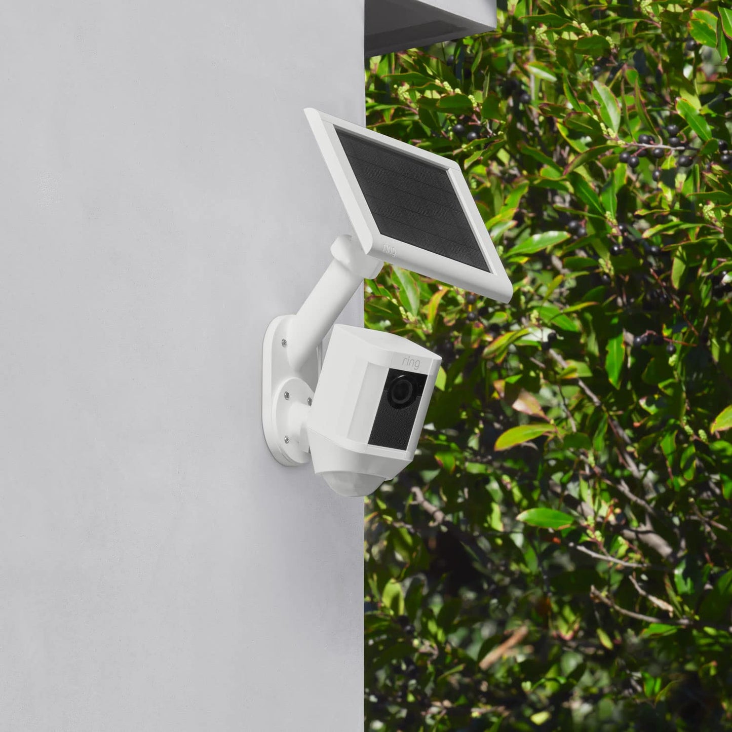 Wall Mount Made For Rng Stick Up Camera Spotlight Cam and Solar Panels White