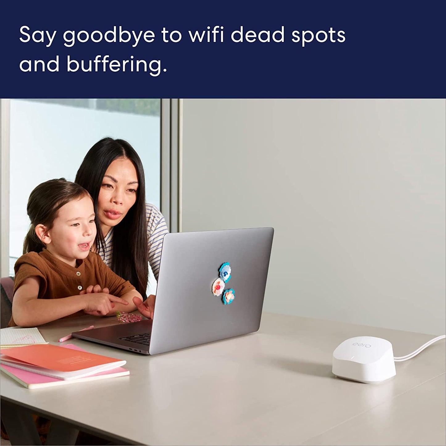 Introducing The eero 6+ dual-band mesh Wi-Fi 6 router, with built-in Zigbee smart home hub and 160MHz client device support