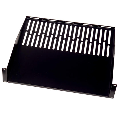 ECHOGEAR 1U Server Rack Shelf - 19" Shelf Holds Up to 30lbs of Network Gear - Compatible with Most Racks - Vented for Maximum Airflow