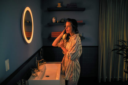 Philips Hue White Ambiance Adore Smart Lighted Mirror with Dimmer Switch (Requires Hue Hub, Works with Amazon Alexa, HomeKit & Google Assistant)