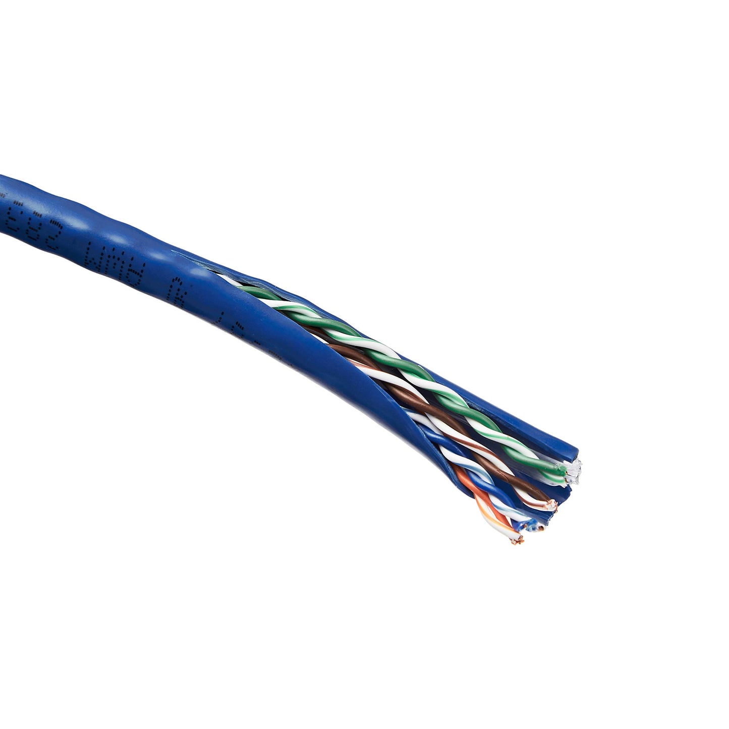 Totality Depot Cat6 Ethernet Solid Bulk Cable (23 AWG, UTP) - 1000-Foot, Blue
