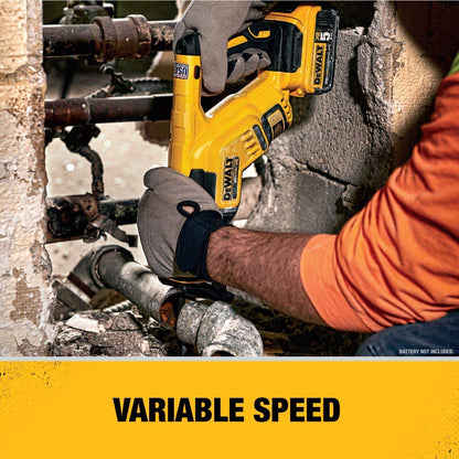 DEWALT DCS367B 20V Max XR Brushless Compact Reciprocating Saw, (Tool Only), with DCB230C 20V Battery Pack