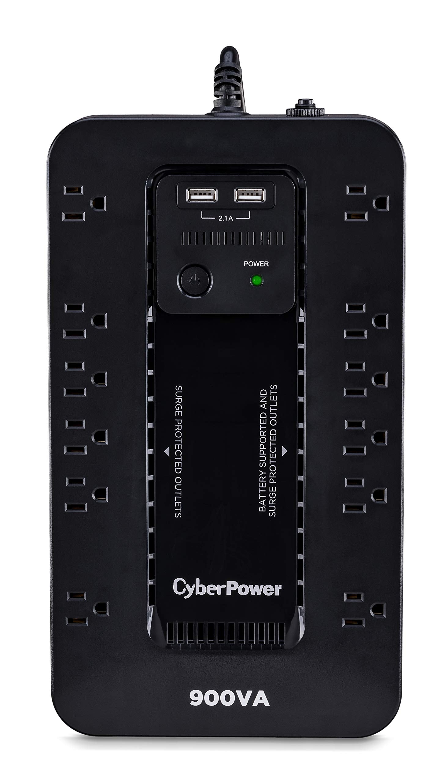 CyberPower ST425 Standby UPS System, 425VA/260W, 8 Outlets, Compact