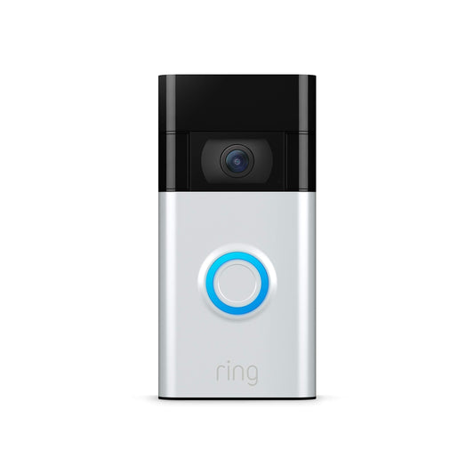 Ring_Video_Doorbell – Satin Nickel with Ring_Chime