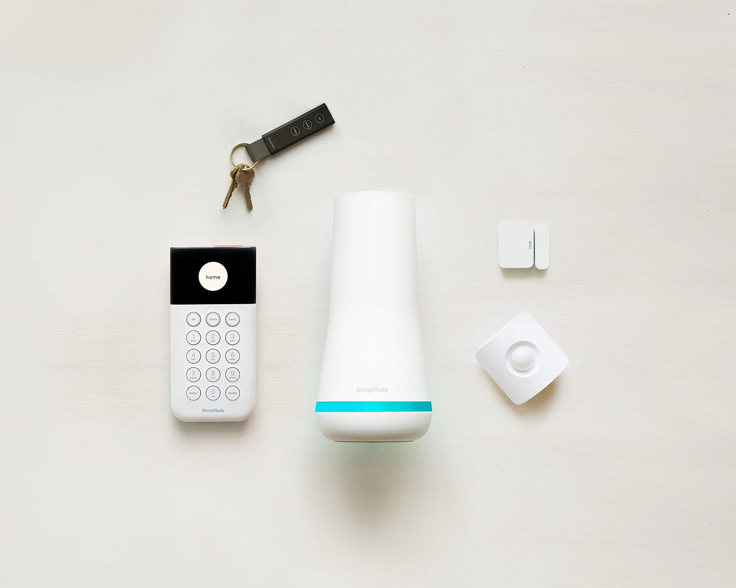 SimpliSafe 5 Piece Wireless Home Security System - Optional 24/7 Professional Monitoring - No Contract - Compatible with Alexa and Google Assistant