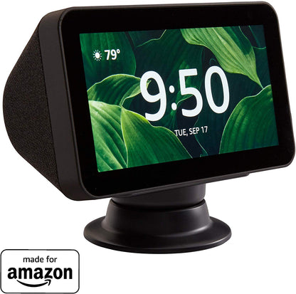 Made for Amazon Tilt + Swivel Stand in Black, for the Echo Show 8