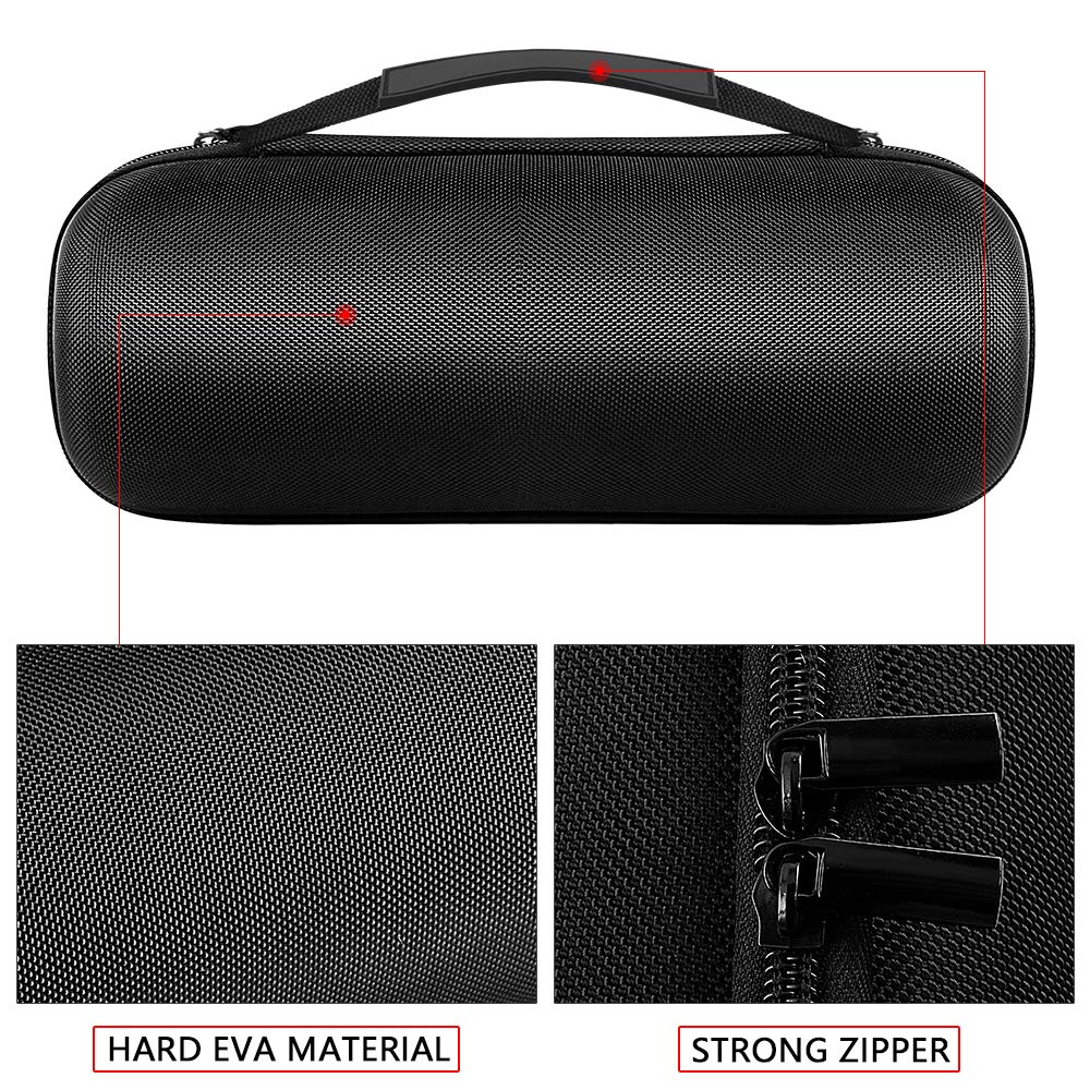 Case for for Bose SoundLink Revolve+ or Revolve+ (Series II) Portable & Long-Lasting Bluetooth 360 Speaker - Protective Carrying Storage Bag Fits Charging Cradle, AC Adaptor and USB Cable (Box Only)