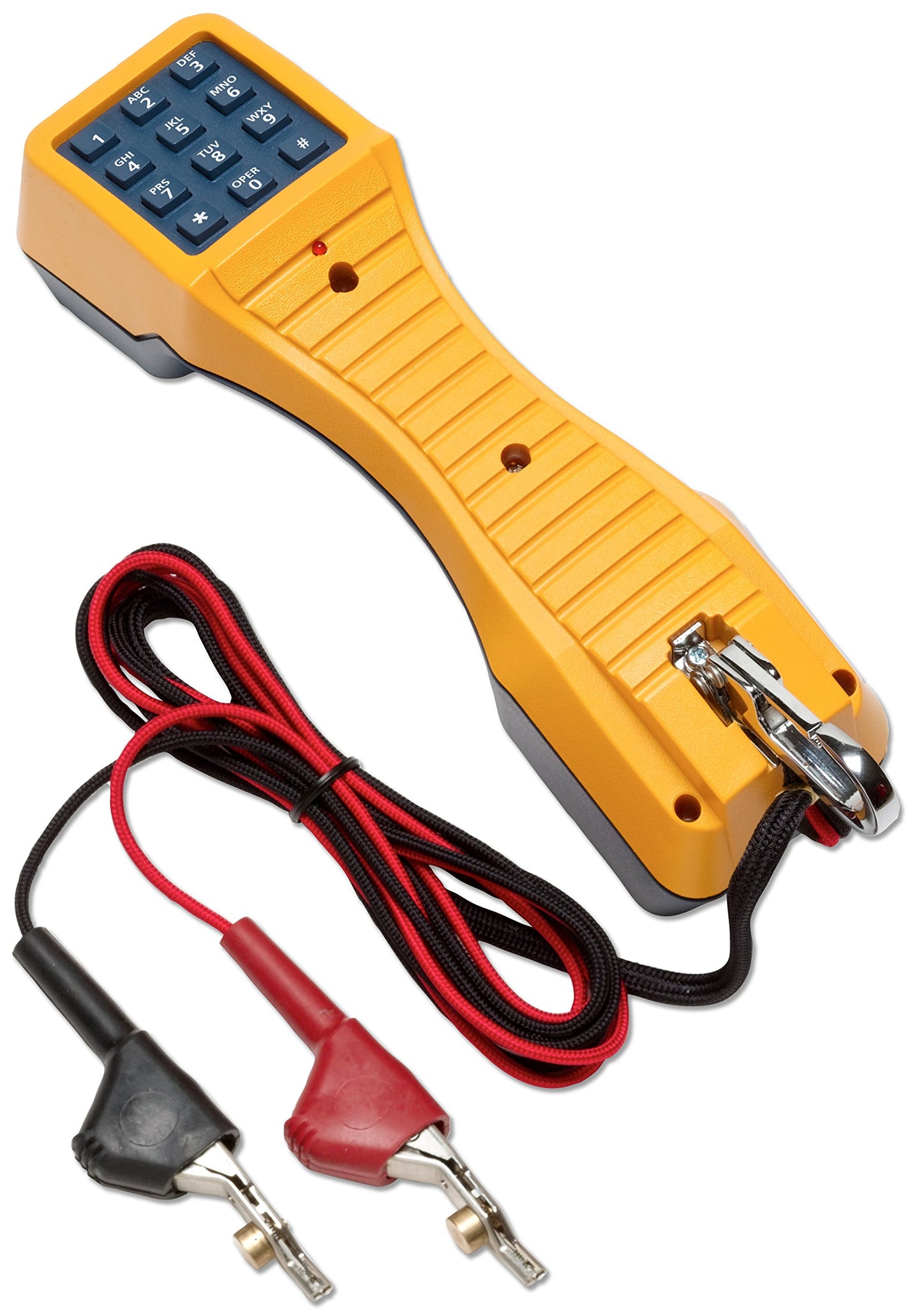 Fluke Networks 19800009 TS19 Telephone Test Set with Angled Bed-of-Nails Clips