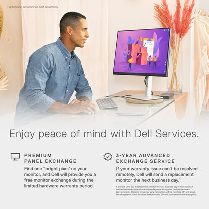 Dell 24 Monitor - P2422H - Full HD 1080p, IPS Technology, Comfortview Plus Technology & Dock - WD19S 130W Power Delivery - 180W AC