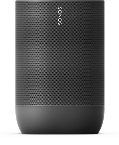 Sonos Move - Battery-powered Smart Speaker, Wi-Fi and Bluetooth with Alexa built-in - Black (Renewed)