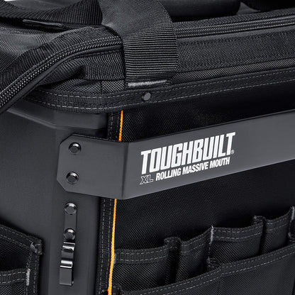 ToughBuilt - Rolling Massive Mouth Tool Bag - Large 14 Inches - Pro Grade Quality Construction - (TB-CT-61-14)