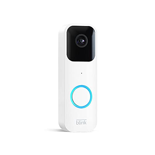 Introducing Blink Video Doorbell + 2 Outdoor camera system with Sync Module 2 | Two-way audio, HD video, motion and chime app alerts and Alexa enabled — wired or wire-free (White)