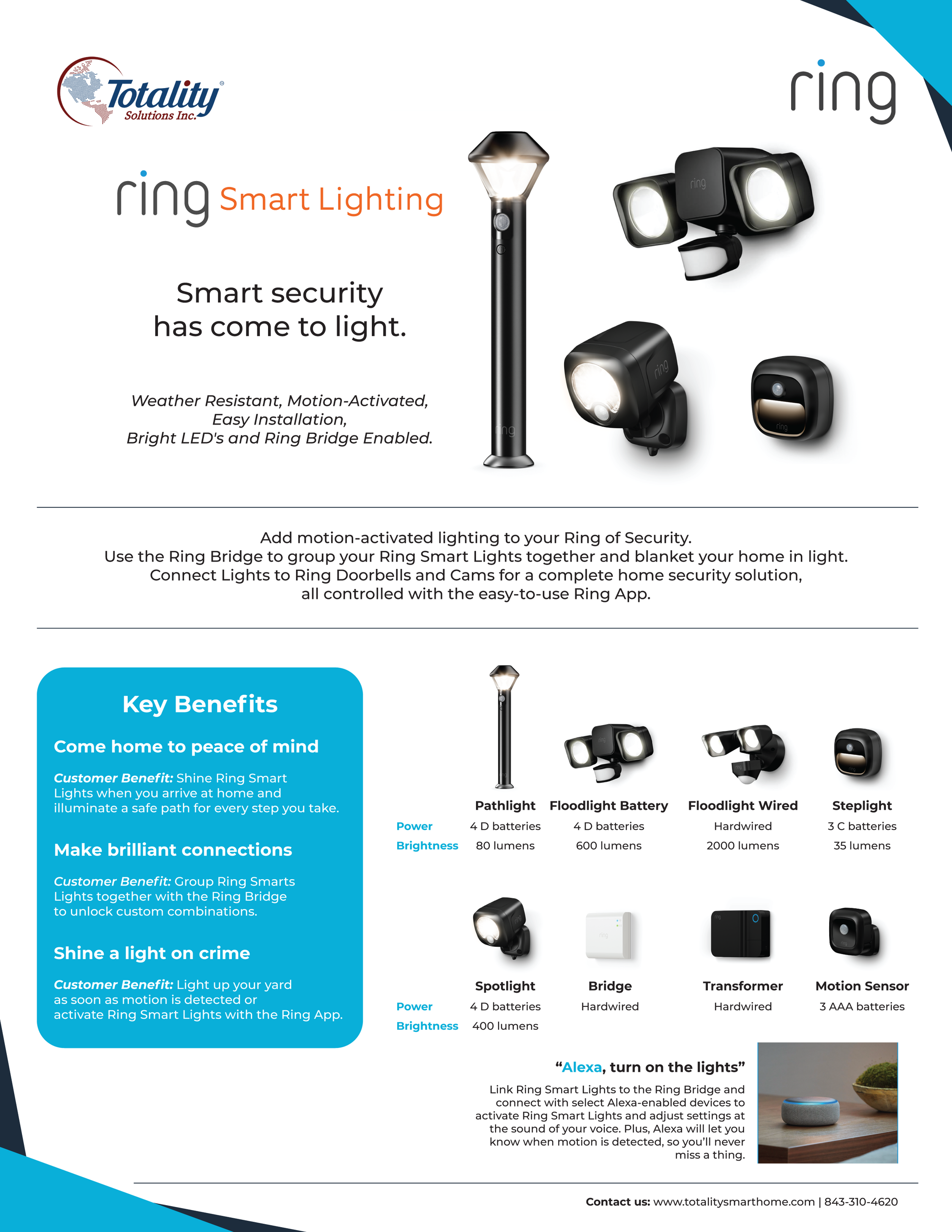 Ring Smart Lighting brochure